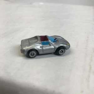 Vintage Micro Machines Ferrari Dino 246 GTS Sports Car Silver Toy Collectible - Picture 1 of 6
