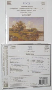 FINZI: Bagatelles for Clarinet and Strings, Clarinet Concerto, Severn Rhapsody, - Picture 1 of 1