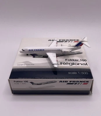 Herpa Wings 1:500 Air France Fokker 100 - Immagine 1 di 2