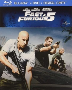 blu-ray - fast & furious 5 (1 Blu-ray) (Blu-ray) (US IMPORT) - Picture 1 of 2