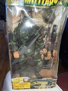 Figura de acción Power Team MILITAR 12" TOTALMENTE POSABLE EN CAJA - Imagen 1 de 9