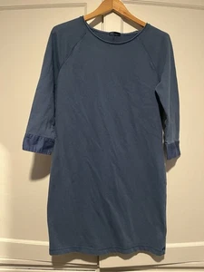 Gap Blue Long Sleeve Sweatshirt Dress Size M - Picture 1 of 3