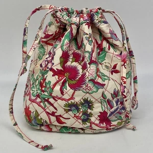 Bolso de Noche/Maquillaje/Lavado con Cordón Floral Acolchado Raro Liberty of London - Imagen 1 de 10