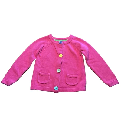 Suéter Carter's Niñas Talla 6 Rosa Cárdigan Suéter Tejido Abotonado 100% Algodón Foto 1 de 4
