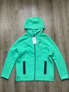 Nike Sportswear Tech Fleece Big Kid’s Full Zip Hoodie Extended Sz XL+ FD3298-363 - Picture 1 of 3