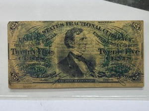 25 CENT Fractional note Third ISSUE 1864 - 1869 CHEAP !!! - Picture 1 of 6