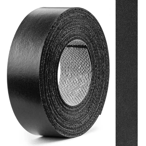Schwarz 21 mm x 5 m Hotmelt Bügelband Melamin Kantenband Borte robust - Bild 1 von 5