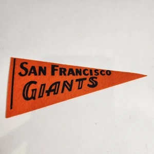 San Francisco Giants Mini Pennant 5 1/2" MLB 1950s - Picture 1 of 1