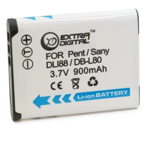 New D-Li88 Battery for Pentax Optio W90 H90 P70 P80 WS80 VW-VBX070 for Panasonic - Picture 1 of 1
