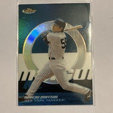 HIDEKI MATSUI 2005 TOPPS FINEST #90 BLUE REFRACTOR #/299
