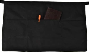 Waitress Serving Apron with 3 Pockets,Half Waist Server Aprons for Waiter,Women - Picture 1 of 12