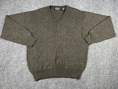 Suéter Pullover Marrón Preswick And Moore Mezcla Lana Merino Para Hombre Mediano Italia Foto 1 de 4