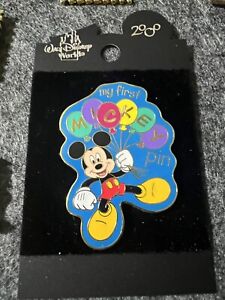 Walt Disney World 2000 My First Mickey Pin / Celebrate The Future Hand in Hand