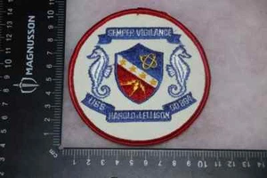 ORIGINAL US NAVY SQUADRON SHIP JACKET PATCH USS HAROLD J ELLISON DD 864 - Picture 1 of 2