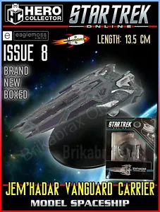 Eaglemoss Star Trek Online Starships: Edición 8 - Jem'Hadar Vanguard Carrier - NUEVO - Imagen 1 de 11