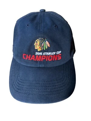 Sombrero Chicago Blackhawks Copa Stanley 2015 Foto 1 de 3