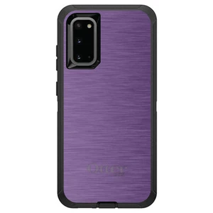 OtterBox Defender für Galaxy S (Modell wählbar) Lila Edelstahl Print - Bild 1 von 11