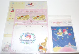 VINTAGE LOT SANRIO LITTLE TWIN STARS STATIONERY STATIONARY DIFFERENT YEARS/STYLE - Foto 1 di 4