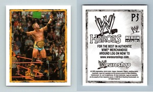 #P3 WWE Heroes 2008 Merlin Wrestling Sticker