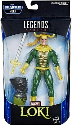 Figura de acción de juguete Marvel Legends Series Loki 6" coleccionable Marvel Comics  Foto 1 de 3