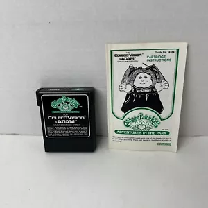 Cabbage Patch Kids Adventures In The Park ColecoVision Video Game And Manual - Picture 1 of 10
