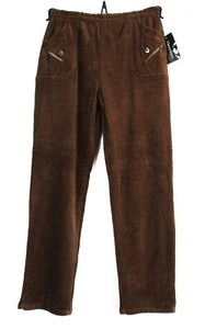 Ladies Cherry Berry Corduroy Pants Pockets Sizes: 10 12 14 16 18 20 22 24 - Picture 1 of 36