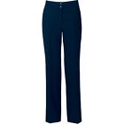 Womens Tailored Trousers - Skopes Monique Wide Leg Trousers - Navy [NB-30]