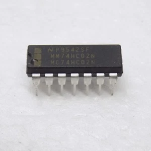 1x NS MC74HC02N MM74HC02N IC DIP-14 - Bild 1 von 3