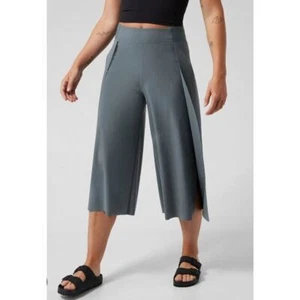 Pantalón envolvente Athleta Cosmic nuevo con etiquetas - talla 6 - azul/gris - Imagen 1 de 9