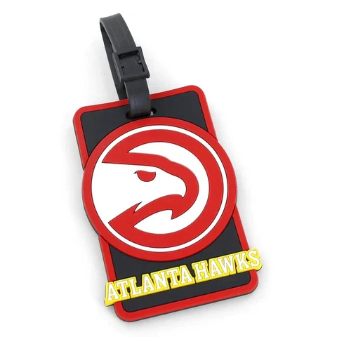 Atlanta Hawks Bag Tag Luggage Tag Cover