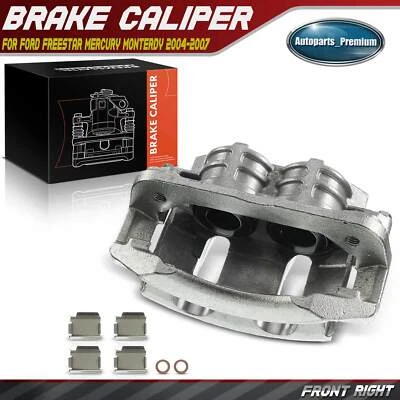 Pinza de freno con soporte para Ford Freestar Mercury Monterdy 2004-2007 delantera derecha Foto 1 de 4