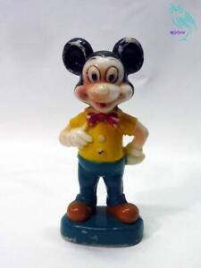 Vintage Retro Disney Mickey Mouse Celluloid Doll Antique Collectible Advertising