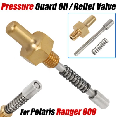 Pressure Guard Oil Pressure Relief Valve For Polaris Ranger, Razor 700-800 10-17 - Image 1 of 4