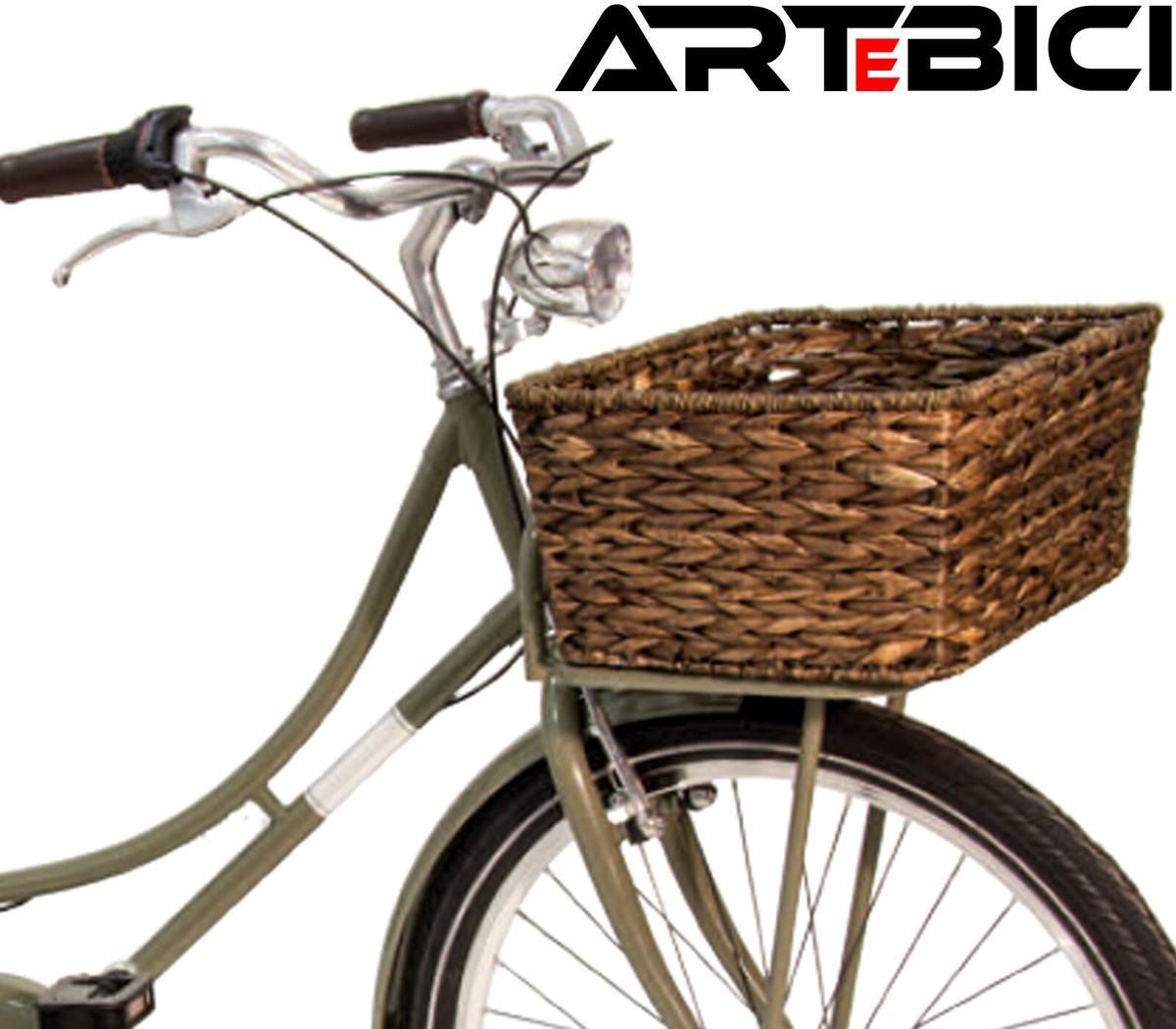 Cestino Posteriore Per Bici Red Loon &ndash; In Metallo Nero &ndash; Rimovibile E Trasversale