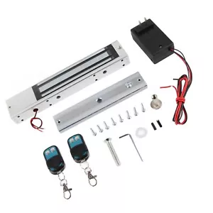 Electric Magnetic Door Lock 280KG 600LBS With Remote Control AC110‑240V For Esc - Picture 1 of 12