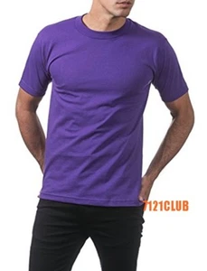 PRO CLUB COMFORT T SHIRT PROCLUB MENS PLAIN CREWNECK SHORT SLEEVE CAMO TEE S-7XL - Picture 1 of 83