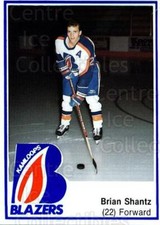 1989-90 Kamloops Blazers #19 Brian Shantz