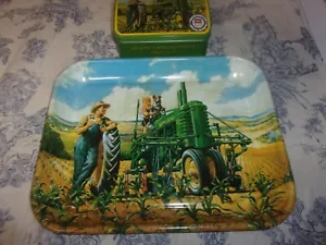 Promo John Deere "Lunch Time" von Walter Haskell Hinton Deko Dose & Tablett - Bild 1 von 21