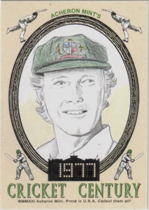 Kim Hughes Australian Test Cricket Ashes Acheron Mint sketch card 1/1 - Picture 1 of 1