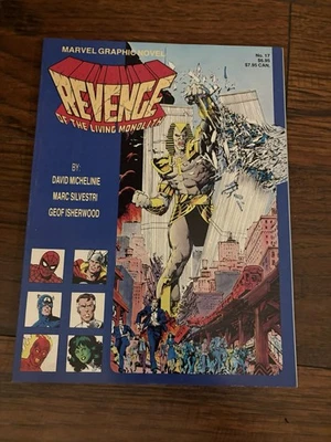 Revenge of the Living Monolith - 1985 Marvel Comic Graphic Novel - Image 1 of 2