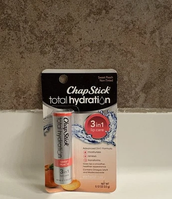 2 - CHAPSTICK HIDRATACIÓN TOTAL NATURAL VAINILLA CALMANTE QUE DESAFÍA LA EDAD (sin teñir) Foto 1 de 2