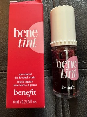 BENEFIT  BENETINT ROSE TINTED LIP & CHEEK STAIN 0.2oz 6ml NIB Authentic SALE!!! - Image 1 of 4