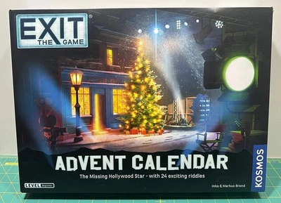 EXIT: The Game: Advent Calendar - The Missing Hollywood Star - USED - Image 1 of 3