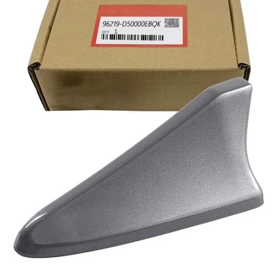 Cubierta de antena de techo aéreo gris tiburón gris plata Hyundai Sonata-Elantra 2015-19 Foto 1 de 4