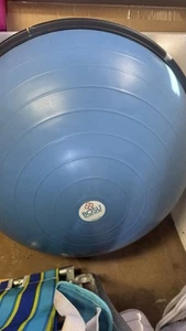 Bosu Home Gym 24 inch Balance Strength Trainer Blue Core Workout. - Picture 1 of 2