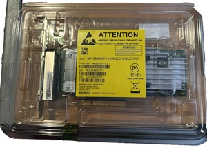 Marvell FastlinQ Ethernet Quad Port Adapter PCI x8 Circuit Board Dell 33M0K 10G - Picture 1 of 8