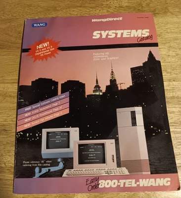 Wang Laboratories WangDirect Systems Catalog Summer 1986 - Image 1 of 4