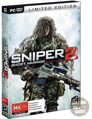Sniper Ghost Warrior 2 PC NEW RARE AU STEELBOOK D1 FPS Shooting Game War Shooter - Image 1 of 4