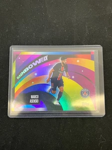 Marco Asensio 2024-25 Topps PSG Team Set Insert Rainbow Flick SP - Bild 1 von 2