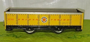 Hafner Trains O Gauge 91746 Yellow Gondola With Silver Interior- Wyandotte - Picture 1 of 6